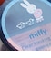 ミッフィー miffy オーロラ箔クリアマスキングテープ (friends) ブルー 文具