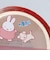 ミッフィー miffy オーロラ箔クリアマスキングテープ (dance) オレンジ 文具