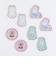 ミッフィー miffy フレークシール (flower) 文具