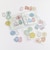 ミッフィー miffy フレークシール (friends) 文具