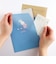 ミッフィー miffy A5ポケットクリアファイル (friends) ブルー 文具 日本製