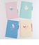 ミッフィー miffy A5ポケットクリアファイル (dance) ホワイト 文具 日本製