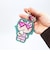 サンリオ 日焼けキティ ミラー付きキーリング ミント キーホルダー Sanrio