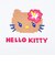 サンリオ 日焼けキティ 半袖Tシャツ (フェイス) XLサイズ アパレル Sanrio