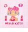 サンリオ 日焼けキティ クロップド半袖Tシャツ (ビキニ) ピンク Mサイズ アパレル Sanrio