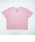 サンリオ 日焼けキティ クロップド半袖Tシャツ (フェイス) ピンク Mサイズ アパレル Sanrio