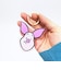 ディズニー くまのプーさん ピグレット 染色アクリルキーホルダー (ピンク) ファニーフェイスフレンズシリーズ Disney