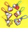 サンリオ ハローキティ ラバーマスコット付きカラビナ ガムボール Sanrio