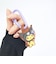 サンリオ 日焼け クロミ ラバーマスコット付きカラビナ Sanrio