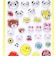 内藤ルネ ファンシー ぷくぷくジェリーシール 立体シール 文具