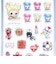 内藤ルネ アイコン ぷくぷくジェリーシール 立体シール 文具