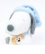 スヌーピー リラックスナイト＆ベア ぬいぐるみ(S) (ブルー) SNOOPY
