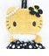 サンリオ 日焼け キテ レオパード カラビナマスコット (ブラック) Sanrio
