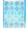 エンジェルブルー (Angel Blue) カットピースシール 文具