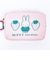 ミッフィー miffy カラビナ付ミニポーチ (ピンク×グリーン)