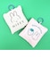 ミッフィー miffy エコバッグ (ピンク×グリーン)