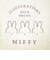 ミッフィー miffy エコバッグ (ブルー)