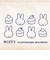 ミッフィー miffy 保冷ミニ巾着 (ブラウン×ブルー)