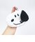 スヌーピー ミニカラビナフェイスポーチ ブラック SNOOPY