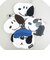 スヌーピー ジョークール ミニカラビナフェイスポーチ SNOOPY
