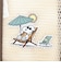 スヌーピー メッシュトートバッグ ブラウン SNOOPY