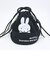 ミッフィー miffy メッシュ巾着ショルダーバッグ ブラック