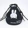 ミッフィー miffy メッシュ巾着ショルダーバッグ ブラック