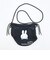 ミッフィー miffy メッシュ巾着ショルダーバッグ ブラック