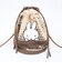 ミッフィー miffy メッシュ巾着ショルダーバッグ ブラウン