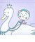 コジコジ 白鳥 バネポーチ