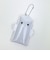 ムーミン ニョロニョロ PVCエコポシェ グレー エコバッグ MOOMIN