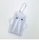 ムーミン ニョロニョロ PVCエコポシェ グレー エコバッグ MOOMIN
