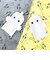 ムーミン ニョロニョロ PVCエコポシェ イエロー エコバッグ MOOMIN
