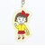 ちびまる子ちゃん まる子 蓄光アクリルキーホルダー (おでかけ)