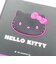 サンリオ ハローキティ マスコット付きミラー(Lサイズ) ブラックピンク 鏡 Sanrio