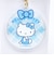 サンリオ ハローキティ アクリルキーホルダー (すわり) みずいろ 日本製 Sanrio