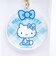 サンリオ ハローキティ アクリルキーホルダー (すわり) みずいろ 日本製 Sanrio
