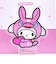 サンリオ マイメロディ × ロディ アクリルクリップ 日本製 文具 Sanrio