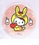 サンリオ ハローキティ ＆ ポムポムプリン × ロディ 缶バッチ2個セット 日本製 Sanrio