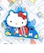 サンリオ ハローキティ ラバーキーホルダー アクティブ シリーズ (ブルー) Sanrio