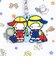 サンリオ パティ＆ジミー ラバーキーホルダー アクティブ シリーズ Sanrio