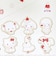 サンリオキャラクターズ トレーディングアクリルステッカー 全12種 コンプリートBOX スウィートケーキ 日本製 Sanrio
