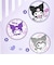 サンリオ マイメロディ 50th ＆クロミ 20th トレーディング刺繍缶バッジ  Sanrio【全6種類のうちランダムで1点】
