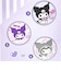 サンリオ マイメロディ 50th ＆クロミ 20th トレーディング刺繍缶バッジ  Sanrio【全6種類のうちランダムで1点】