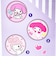 サンリオ マイメロディ 50th ＆クロミ 20th トレーディング刺繍缶バッジ  Sanrio【全6種類のうちランダムで1点】