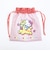 サンリオ ハローキティ × ロディ 巾着(M) (レッド) 日本製 Sanrio