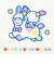 サンリオ ウサハナ × ロディ 巾着(M) (イエロー) 日本製 Sanrio
