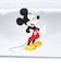 ディズニー ミッキーマウス サテンポーチ Disney