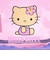 サンリオ 日焼けキティ クリアポーチ ピンク×スカイブルー Sanrio