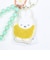 ミッフィー miffy おやすみ ワッペンキーホルダー (イエロー) ビジューシリーズ